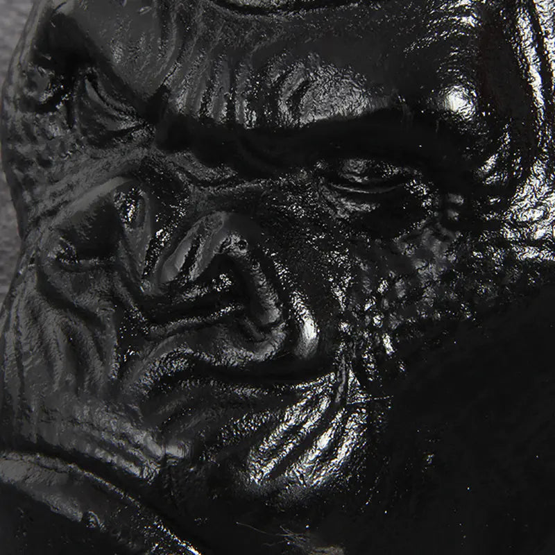 Monkey Head Kettlebell - Solid Cast Iron Home Gym